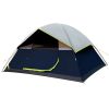 Exquisite Camping 4 Person Black Coated Darkroom Family Camping Tent