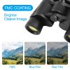 60x60 High Power Binoculars With Coordinates Portable Telescope Low Light Night Vision For Hunting Sports Travel Sightseeing