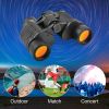 60x60 High Power Binoculars With Coordinates Portable Telescope Low Light Night Vision For Hunting Sports Travel Sightseeing