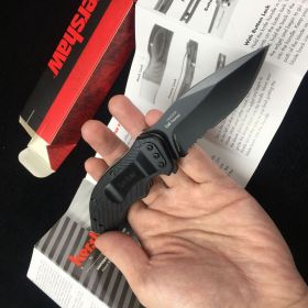 Kershaw Stainless Steel Outdoor Survival Folding Knife