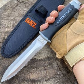 Klein Wilderness Survival Straight Knife With Sheath