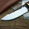 Mahogany Handle Survival Knife With Sheath