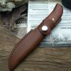 Mahogany Handle Survival Knife With Sheath