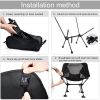 Portable Camping Chair Anti-Slip Feet & Carry Bag Capacity 220 Lbs