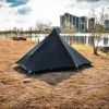 Single 20D Silicon Lightweight Privacy Tent