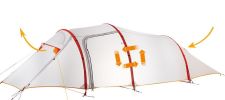 Static Nebula Layer Light 3 Person Tunnel Tent