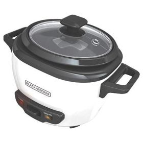 Black & Decker 3 Cup Rice Cooker White