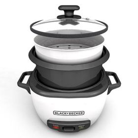 Black & Decker 16 cup Rice Cooker White