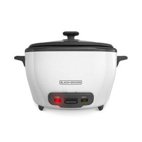 Black & Decker 28 Cup Rice Cooker White