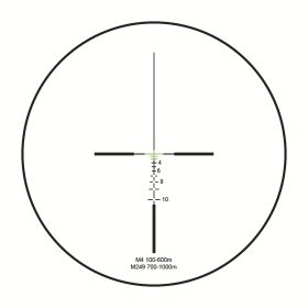 Trijicon ACOG Maku metal sight 4x32 outdoor sports quadruple lens (Option: HY9114 1style)