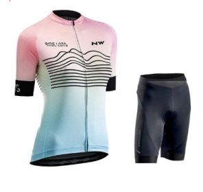 New NW Short Sleeve Cycling Suit Bicycle (Option: 3style-XL)