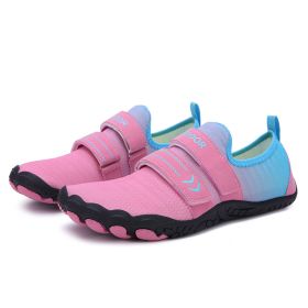 Fitness Yoga Outdoor Large Size Hiking Shoes (Option: A05 pink-42)