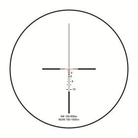 Trijicon ACOG Maku metal sight 4x32 outdoor sports quadruple lens (Option: HY9113 1style)