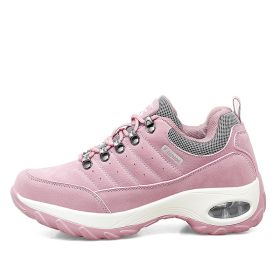 Casual Air Cushion Sole Sneakers (Option: Pink-36)