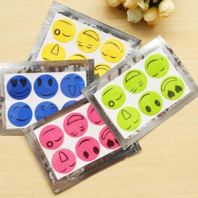 Smiling Face Insect Repellent Stickers (Option: 20pcs set)