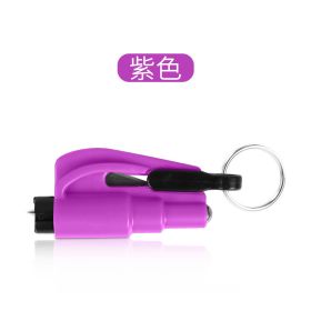 Emergency Escape Vehicle Glass Hammer (Color: Purple)