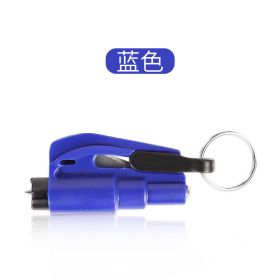 Emergency Escape Vehicle Glass Hammer (Color: Blue)