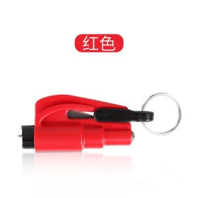 Emergency Escape Vehicle Glass Hammer (Color: Red)