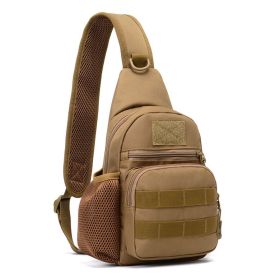 Outdoor Tactical Shoulder Bag (Color: Khaki)