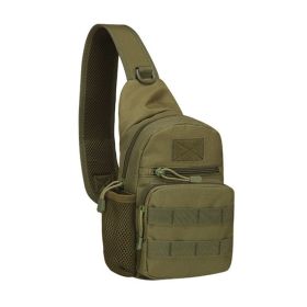 Outdoor Tactical Shoulder Bag (Color: Army Green)