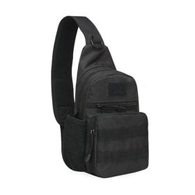 Outdoor Tactical Shoulder Bag (Color: Black)