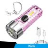 Mini Portable LED Flashlight With Keychain