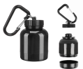 Mini Portable Protein Powder Bottles with Keychain