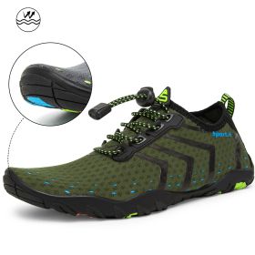 Light And Portable Beach Wading Shoes (Option: Green-42)